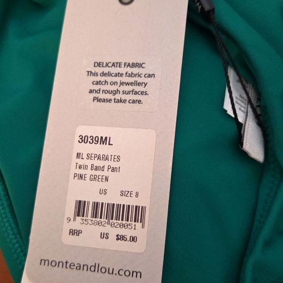 Monte & Lou NWTs Slide Tri Bikini - Picture 6 of 7